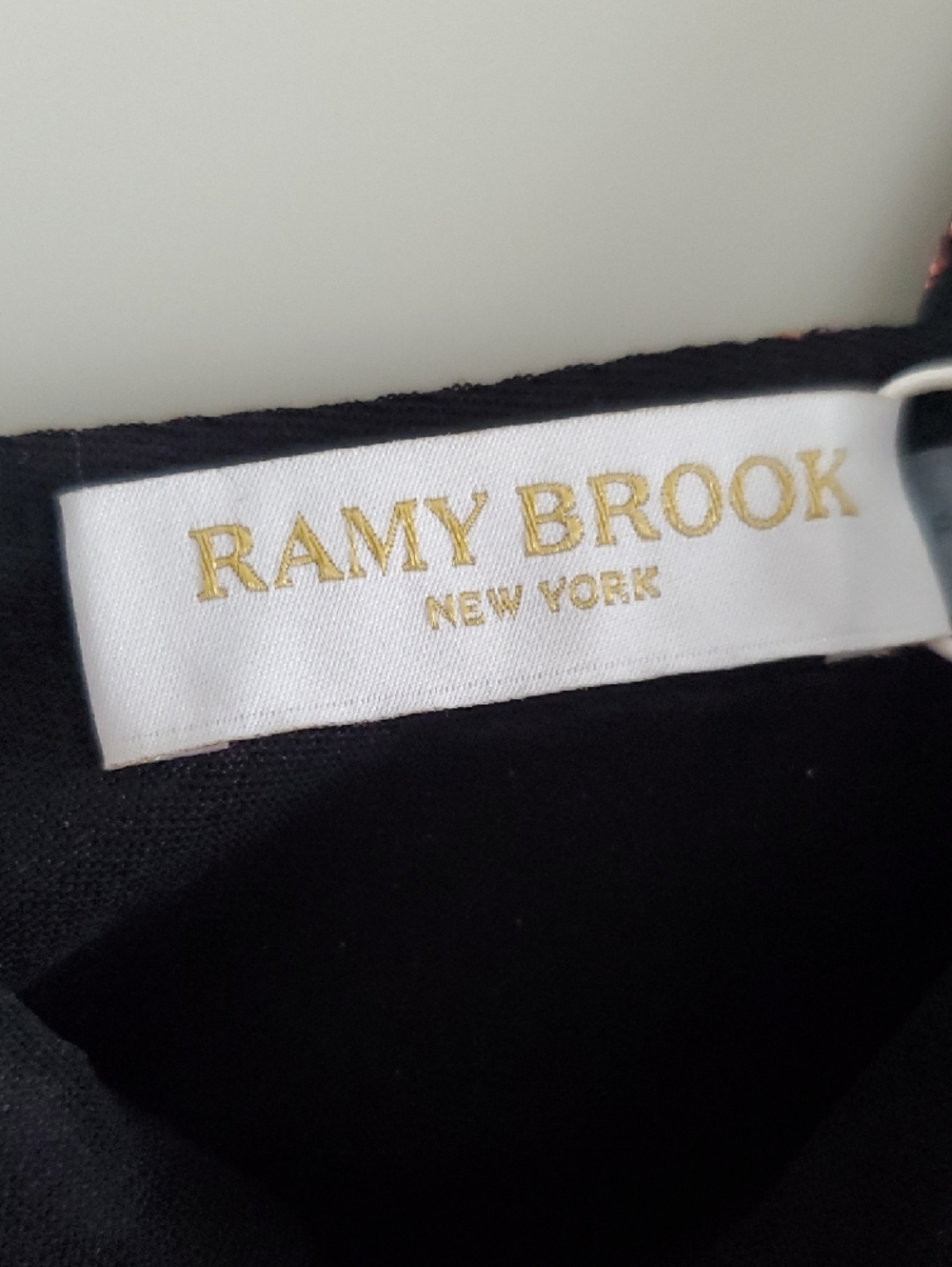 Ramy Brook Purple Chevron Metallic Long-Sleeve Crop Top - Picture 2 of 6